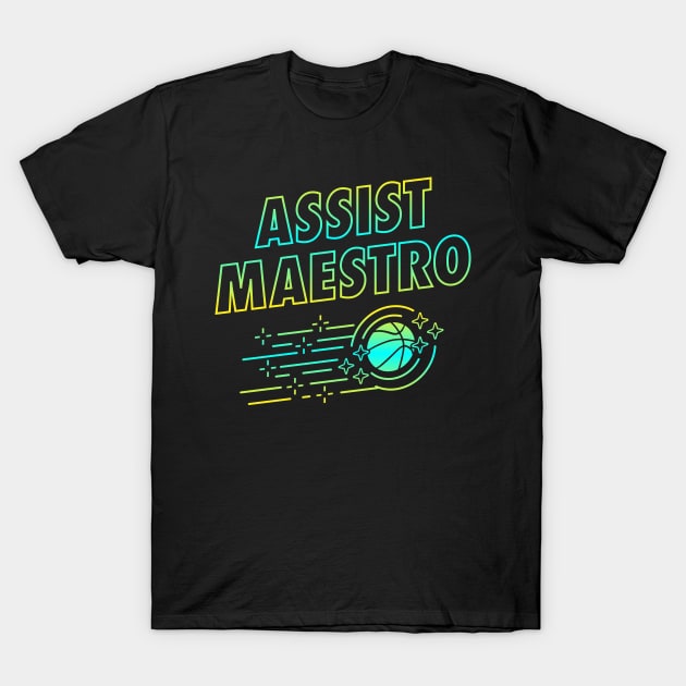 Assist Maestro T-Shirt by CR8ART